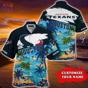 Houston Texans NFL Customized Summer Hawaiian Shirt
