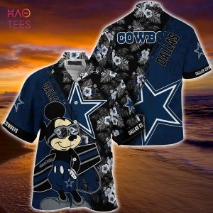 Dallas Cowboys NFL With Mickey Short Sleeves Hawaiian Shirt