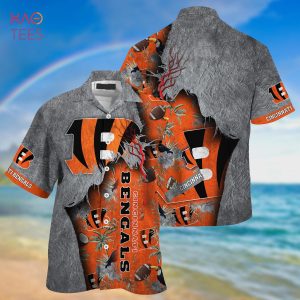 Cincinnati Bengals NFL Hibiscus Flower Pattern Aloha Hawaiian Shirt -  YesItCustom