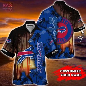 NEW Buffalo Bills NFL Customized Summer Hawaiian Shirt
