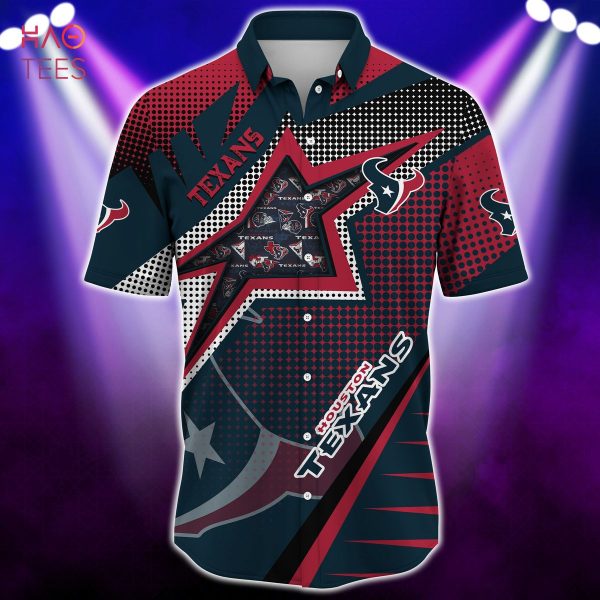 NEW Houston Texans NFL Hawaiian Shirt