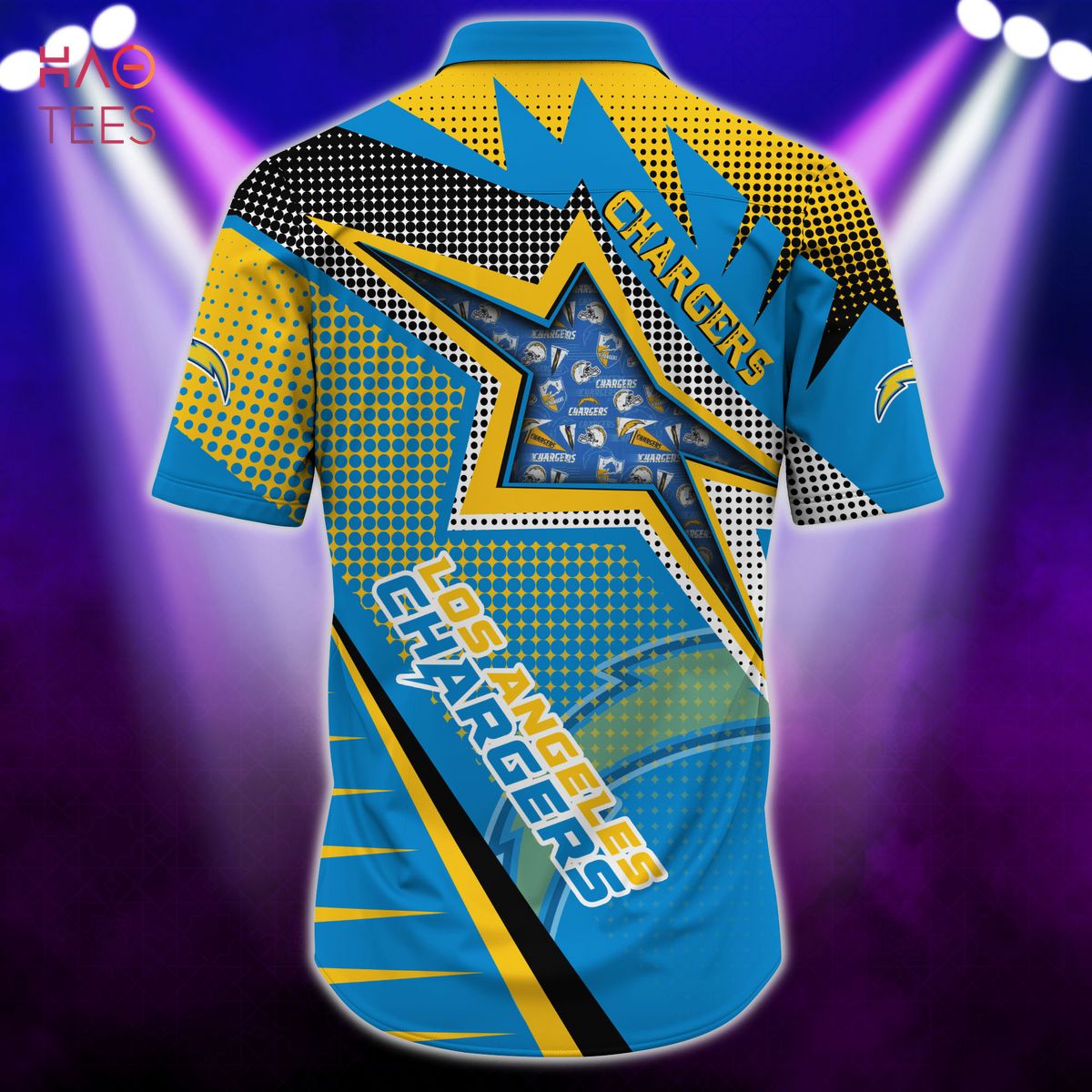 NEW Los Angeles Chargers NFL Hawaiian Shirt NEW Los Angeles Chargers NFL Hawaiian Shirt