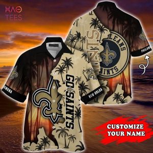 New Orleans Saints NFL Customized Summer Hawaiian Shirt