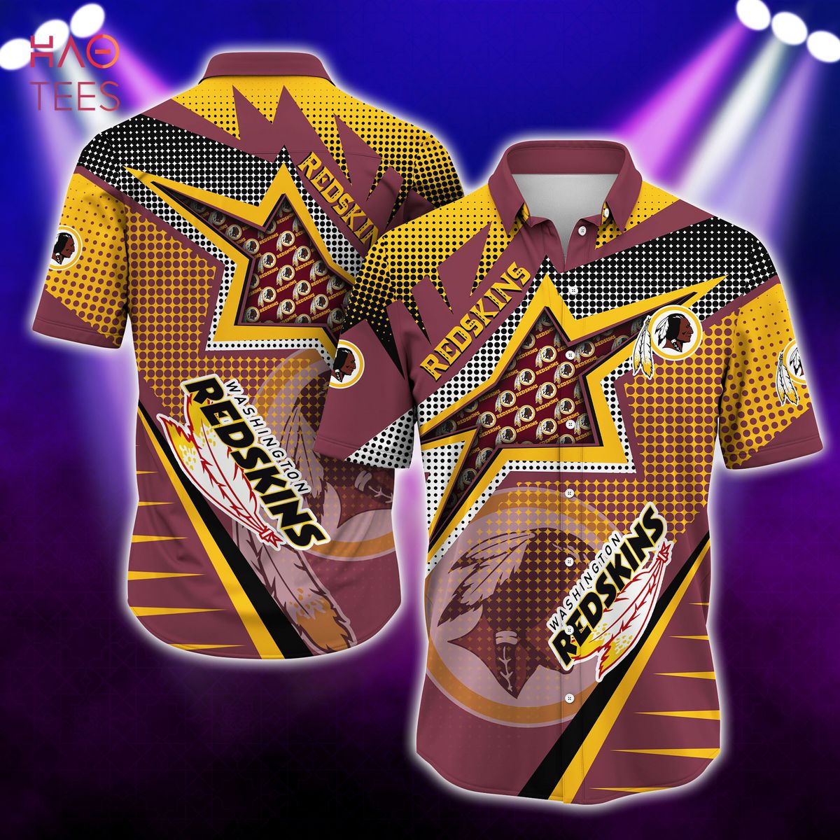 BEST] Washington Redskins NFL Customized Summer Hawaiian Shirt