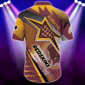 NEW Washington Redskins NFL Limited Edition Hawaiian Shirt