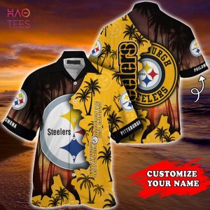 [BEST QUANTITY] Pittsburgh Steelers NFL Customized Summer Hawaiian Shirt