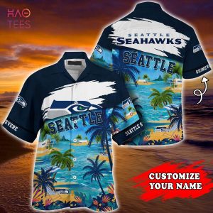 Seattle Seahawks NFL Customized Summer Hawaiian Shirt