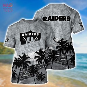 TREND Oakland Raiders NFL Trending Summer Hawaiian Shirt