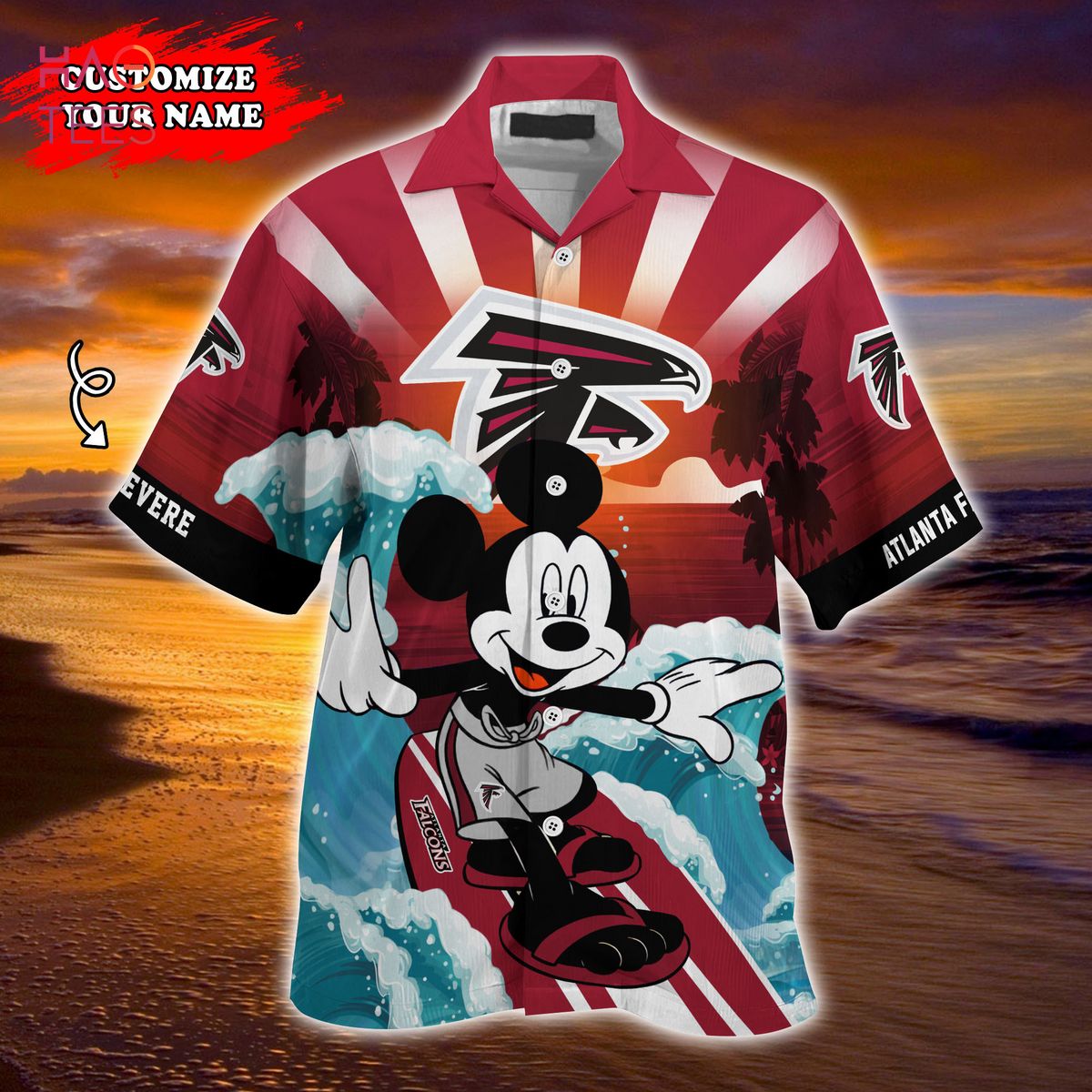 Atlanta Falcons NFL Summer Customized Hawaiian Shirt