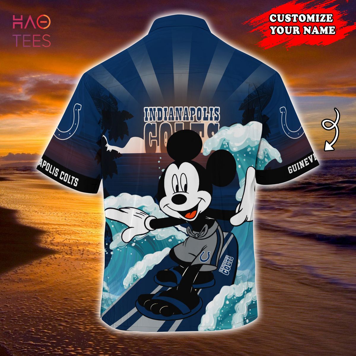 Indianapolis Colts NFL Summer Customized Hawaiian Shirt Indianapolis Colts NFL Summer Customized Hawaiian Shirt