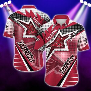 NEW Atlanta Falcons NFL Hawaiian 3D Shirt