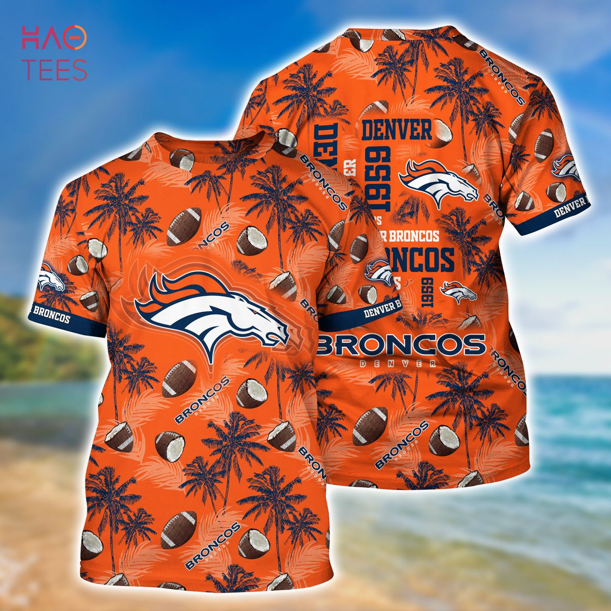 NEW] Denver Broncos NFL Hawaiian Shirt