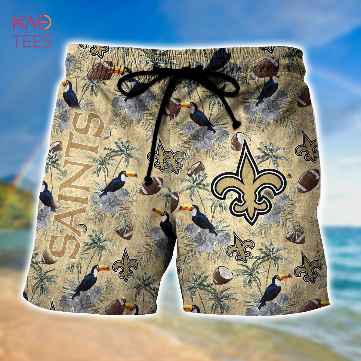 NEW Orleans Saints NFL God Hawaiian Shirt NEW Orleans Saints NFL God Hawaiian Shirt