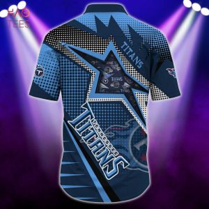 NEW Tennessee Titans NFL Hawaiian 3D Shirt