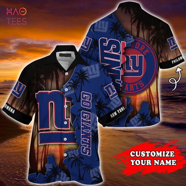 [BEST] New York Giants NFL Customized Summer Hawaiian Shirt