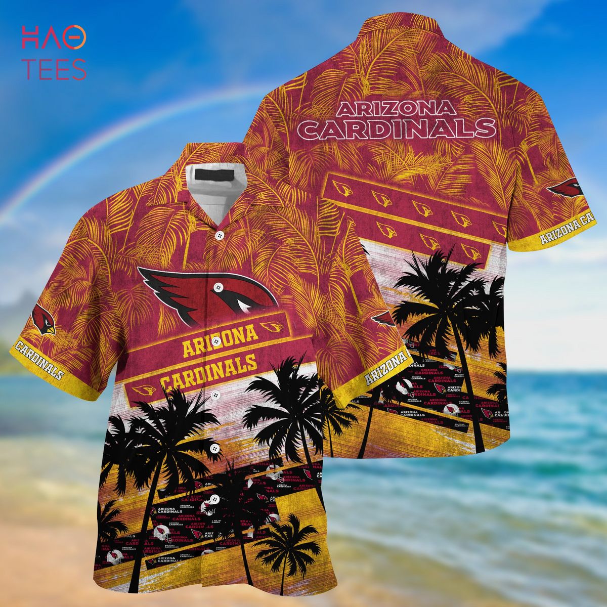 Arizona Cardinals NFL-Hawaii Shirt Short Style Hot Trending Summer