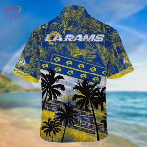 Los Angeles Rams All Over Print Logo And Coconut Trending Summer