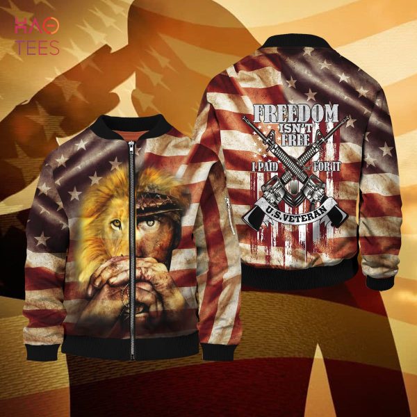 NEW Freedom Isn’t Free I Paid For It U.S Veteran 3D Bomber