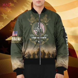 NEW Freedom Isn’t Free, United States Veteran 3D Bomber