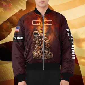 NEW God Is My Father Veterans Are My Brothers 3D Bomber