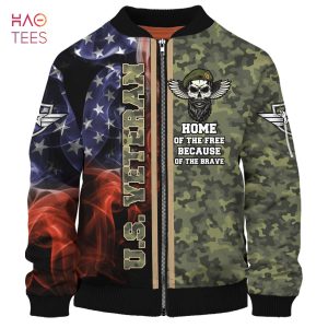 NEW Home Of The Free Because Of The Brave 3D Bomber