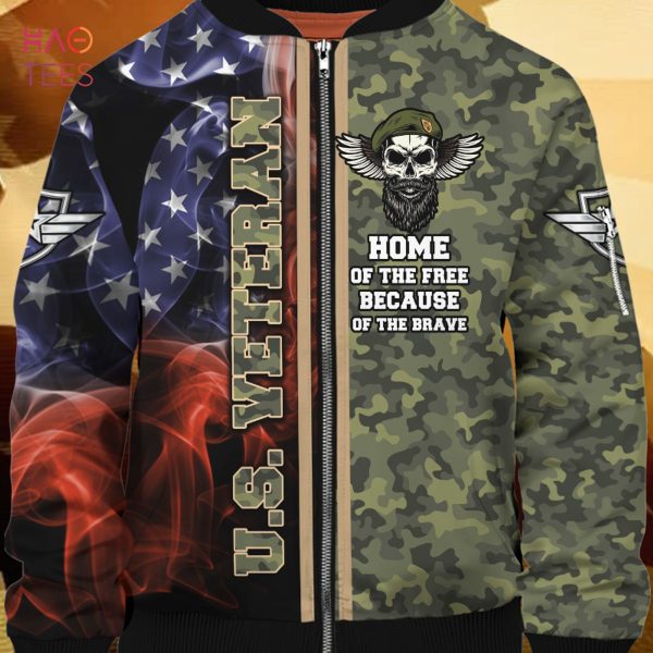 NEW Home Of The Free Because Of The Brave 3D Bomber
