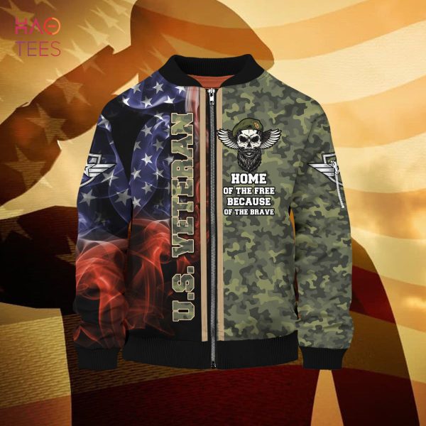NEW Home Of The Free Because Of The Brave 3D Bomber