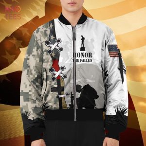NEW Honor The Fallen 3D Bomber Limited Edition