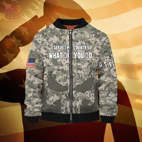 NEW I Served My Country What Did You Do 3D Bomber