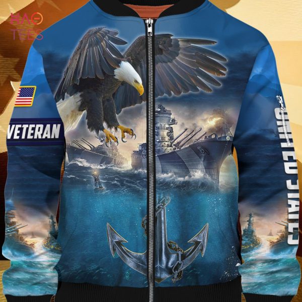 NEW Navy Veteran 3D Bomber, Gift For Veteran Limited Edition