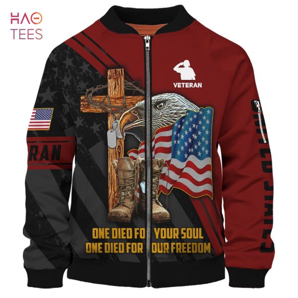 NEW One Died For Your Soul One Died For Your Freedoom, Veteran 3D Bomber