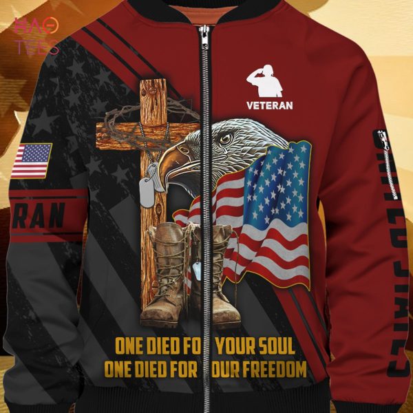 NEW One Died For Your Soul One Died For Your Freedoom, Veteran 3D Bomber