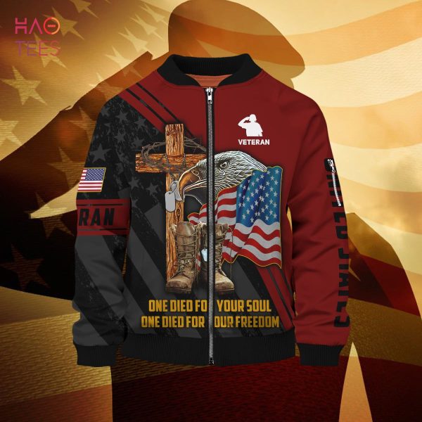 NEW One Died For Your Soul One Died For Your Freedoom, Veteran 3D Bomber