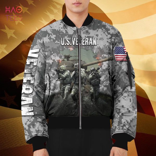 NEW U.s Veteran, Veteran 3D Bomber, Gift For Veteran