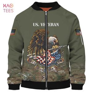 NEW US Veteran Camo 3D Bomber NEW US Veteran Camo 3D Bomber