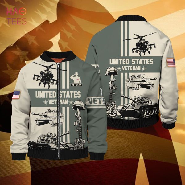 NEW USA Veteran 3D Bomber