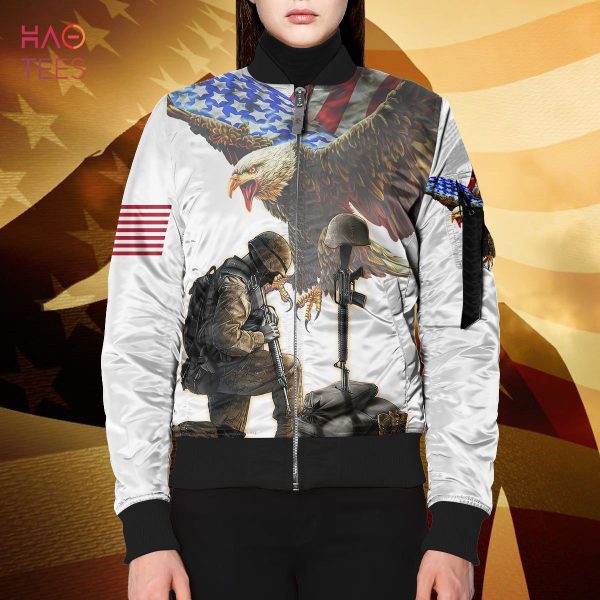 NEW Veteran And Eagle, U.s Veteran 3D Bomber, Gift For Veteran