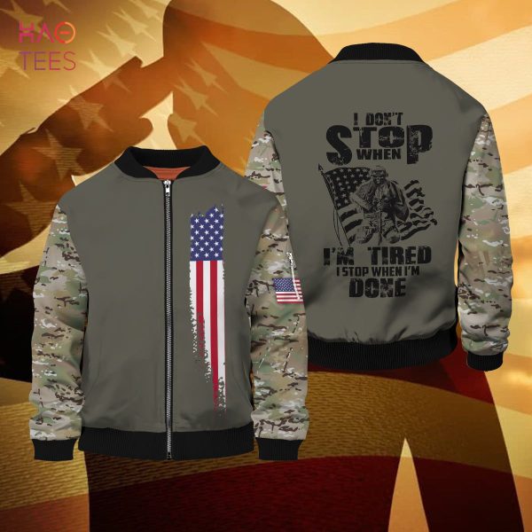 NEW Veteran I Don’t Stop 3D Bomber