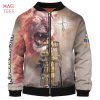 NEW Veteran With Jesus 3D Bomber NEW Veteran With Jesus 3D Bomber