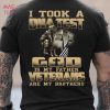 Men’s I Am A Us Veteran I Would Put The Uniform Back On If America Needed Me Classic T-shirt