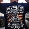 Men’s Irish By Blood Veteran By Choice Veteran St Patty’s Day T-Shirt
