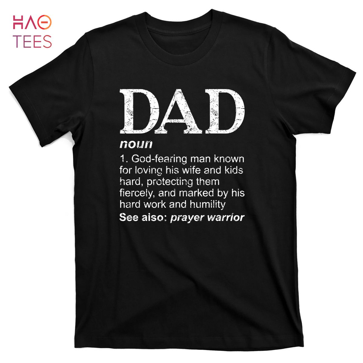 HOT Christian Dad Definition Fathers Day DAD T-Shirts