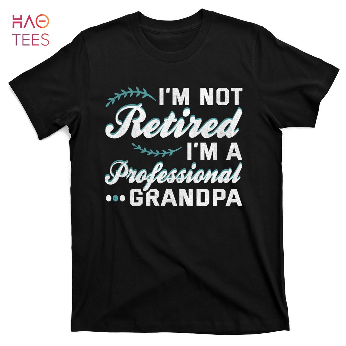 HOT Grandpa Shirts Funny Fathers Day Retired Grandpa Long Sleeve TShirt T-Shirts