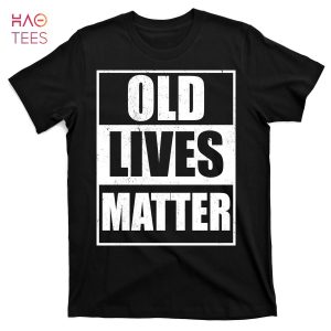 HOT Old Lives Matter Distressed Logo T-Shirts