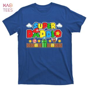 HOT Super Daddio Dad Video Gamer T-Shirts