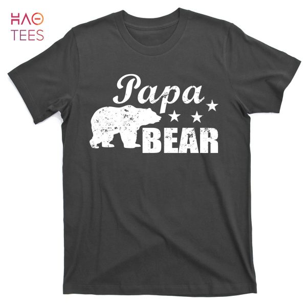 HOT Vintage Papa Bear T-Shirts
