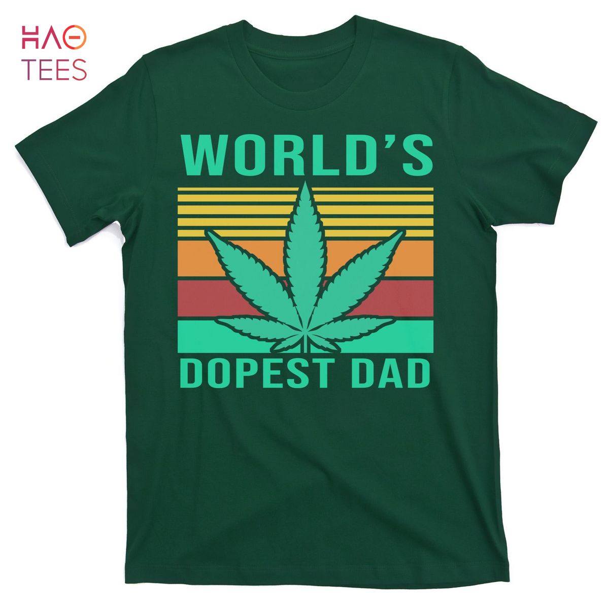 HOT World's Dopest Dad Funny Retro T-Shirts