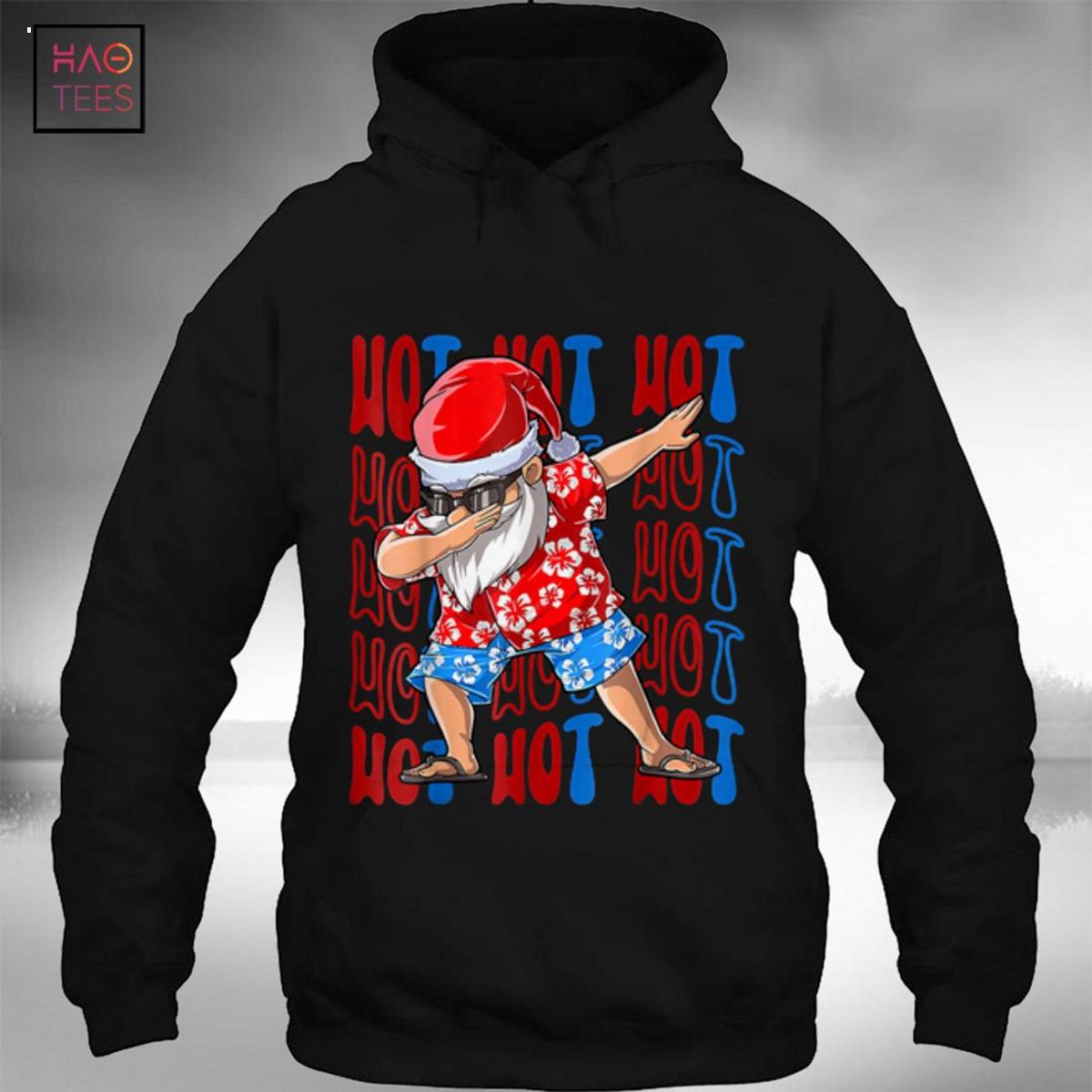 Dabbing Hawaii Santa Christmas In July Matching Family Shirt Dabbing Hawaii Santa Christmas In July Matching Family Shirt