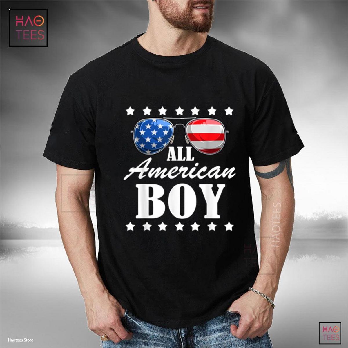 4th July America Independence Day Patriot USA Mens & Boys Shirt