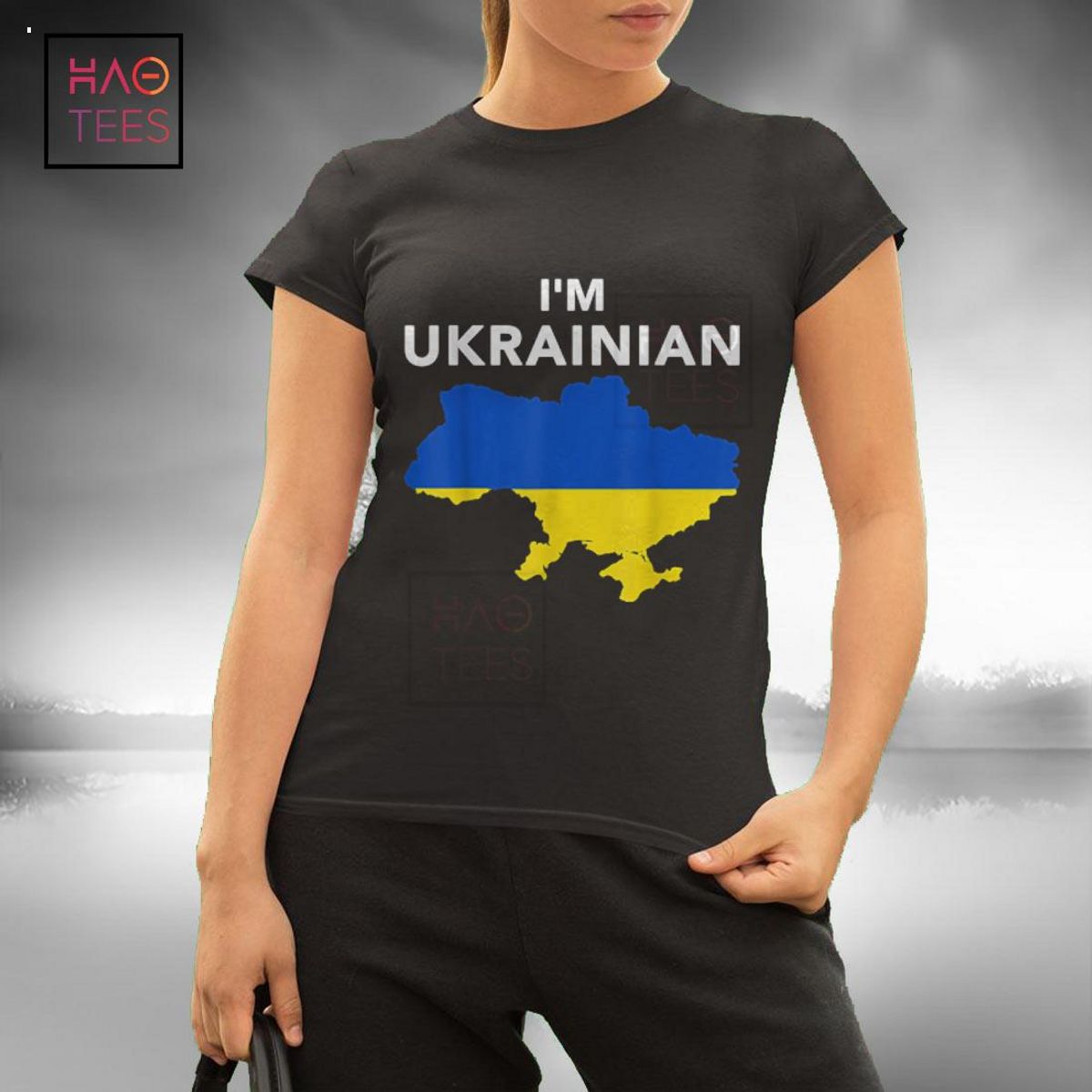 I'm Ukrainian Patriotic Proud Ukraine Flag Shirt